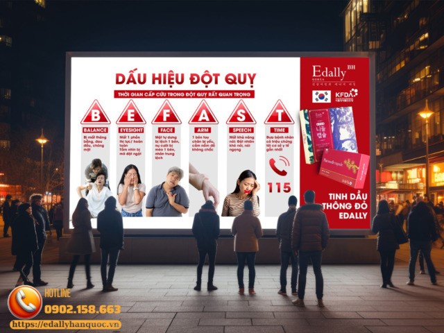 Dấu hiệu nhận biết sớm đột quỵ theo quy tắc BEFAST
