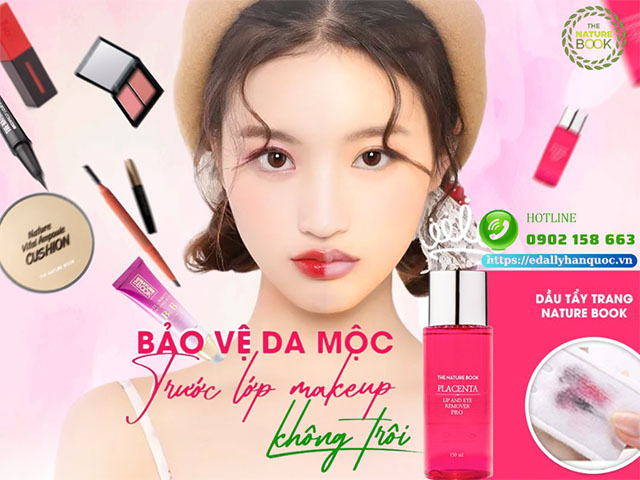 Dầu tẩy trang cho da dầu, sợi bã nhờn và mụn đầu đen