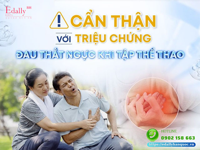 Cẩn trọng với cơn đau thắt ngực khi tập thể dục thể thao