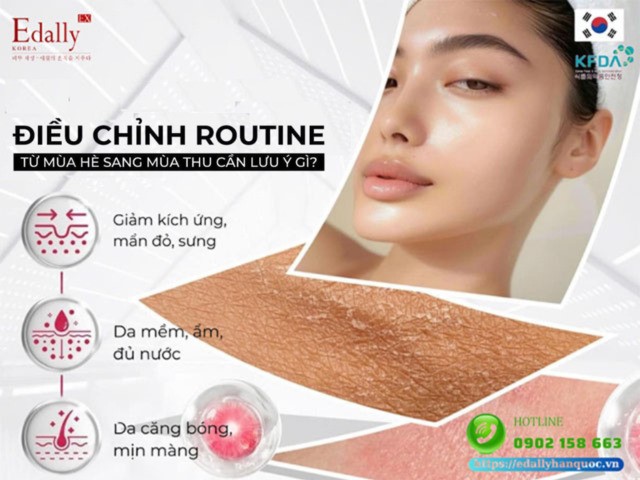 Điều chỉnh từ routine mùa hè sang mùa thu cần chú ý những điều gì?