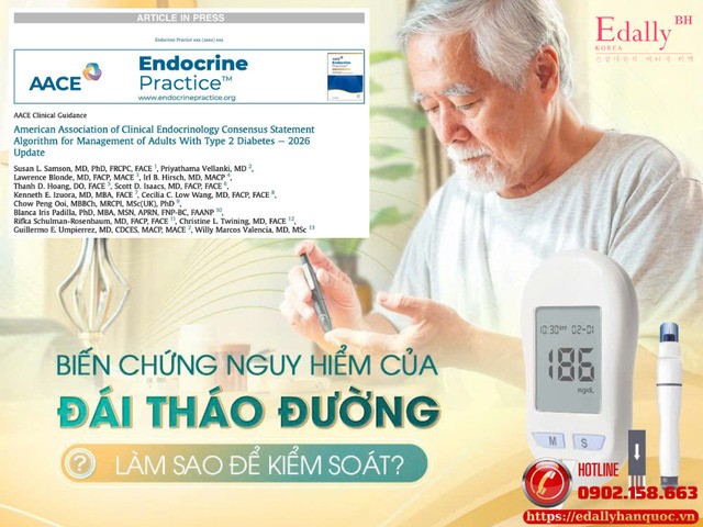 Cập Nhật Hướng Dẫn Mới Điều Trị Đái Tháo Đường Típ 2 Của AACE Năm 2026