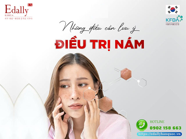 Cần lưu ý gì khi điều trị nám da?