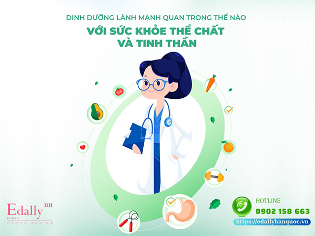 Dinh dưỡng lành mạnh quan trọng thế nào với sức khỏe thể chất và tinh thần?