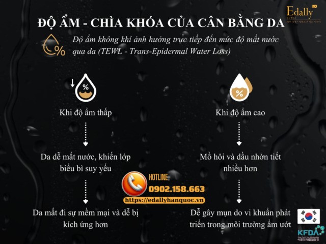 Độ ẩm - Chìa khóa của cân bằng da