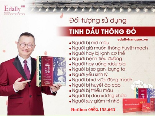 Địa Chỉ Bán Tinh Dầu Thông Đỏ Hàn Quốc Chính Hãng Tại Đồng Xoài, Bình Long, Bình Phước