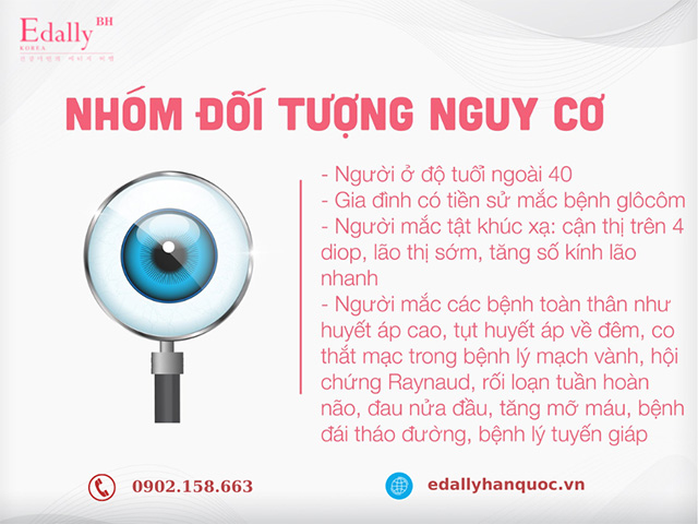 Những người có nguy cơ bị mắc bệnh Glôcôm