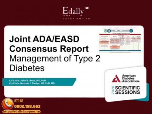 Những Điểm Đáng Chú Ý Trong Đồng Thuận ADA/ EASD Về Quản Lý Đái Tháo Đường Típ 2 Năm 2026