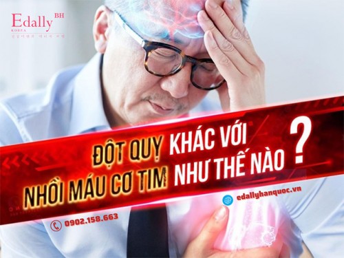 Đột Quỵ Khác Với Nhồi Máu Cơ Tim Như Thế Nào?