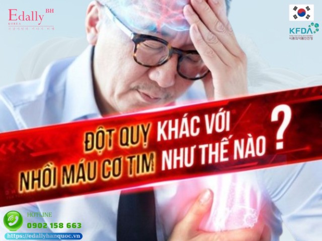 Đột quỵ não và đột quỵ tim khác nhau như thế nào?