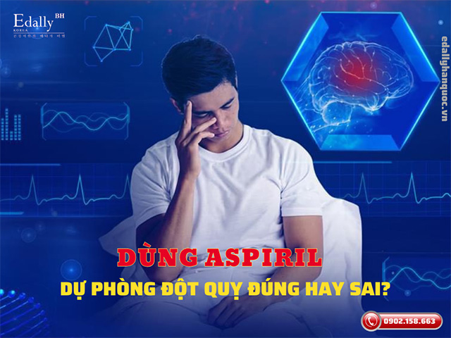 Dự phòng đột quỵ với aspirin 81mg là đúng hay sai?