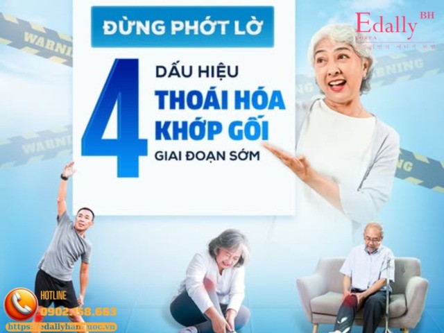 Đừng phớt lờ 4 dấu hiệu thoái hóa khớp gối giai đoạn sớm
