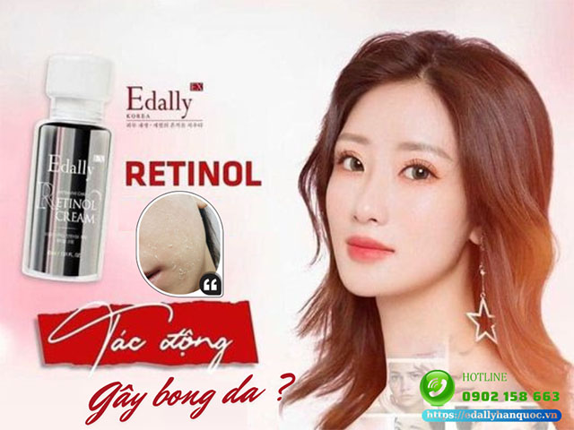 Dùng Retinol bị bong da có nên dùng tiếp?