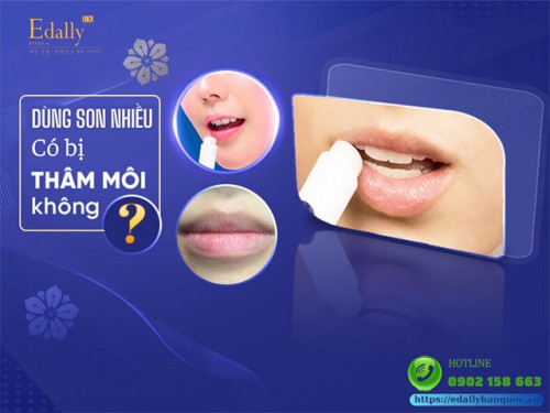 Dùng Son Nhiều Có Bị Thâm Môi Không?