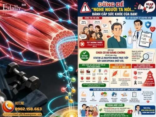 Dùng Statin Có Gây Mất Cơ (Sarcopenia)?