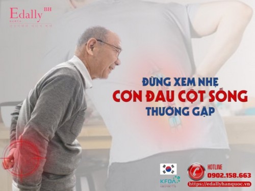 Đừng Xem Nhẹ Cơn Đau Cột Sống Thường Gặp