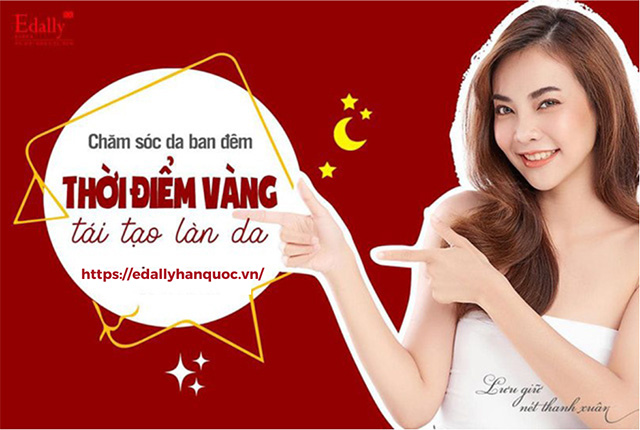 Dưỡng da ban đêm là thời điểm vàng để tái tạo làn da