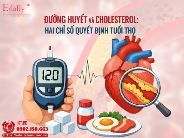 Tại sao đường huyết và cholesterol là hai chỉ số quyết định tuổi thọ?