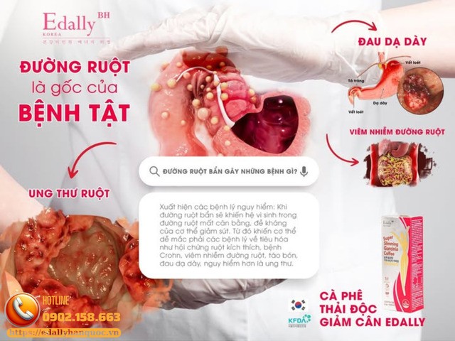 Đường ruột bẩn là gốc của mọi bệnh tật