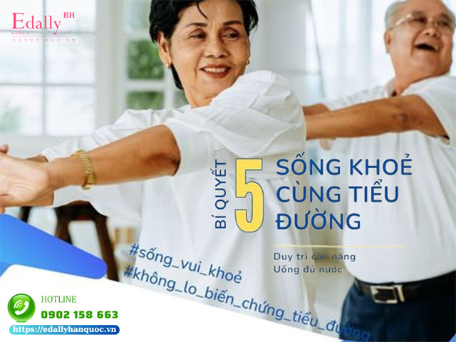 Duy trì cân nặng ổn định và cung cấp đủ nước cho cơ thể để sống khoẻ mạnh cùng bệnh tiểu đường