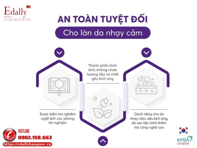 Mỹ phẩm Edally EX Hàn Quốc - An toàn tuyệt đối cho làn da nhạy cảm