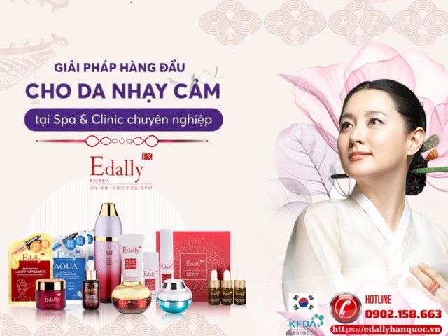 Mỹ phẩm Edally EX Hàn Quốc: Lựa chọn hàng đầu của các Spa và Clinic chuyên nghiệp