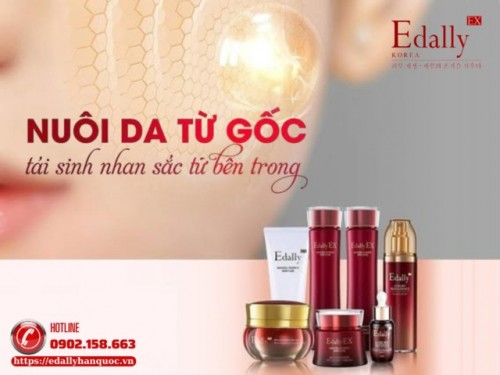 Edally EX - Nuôi Da Từ Gốc, Tái Sinh Nhan Sắc Từ Bên Trong