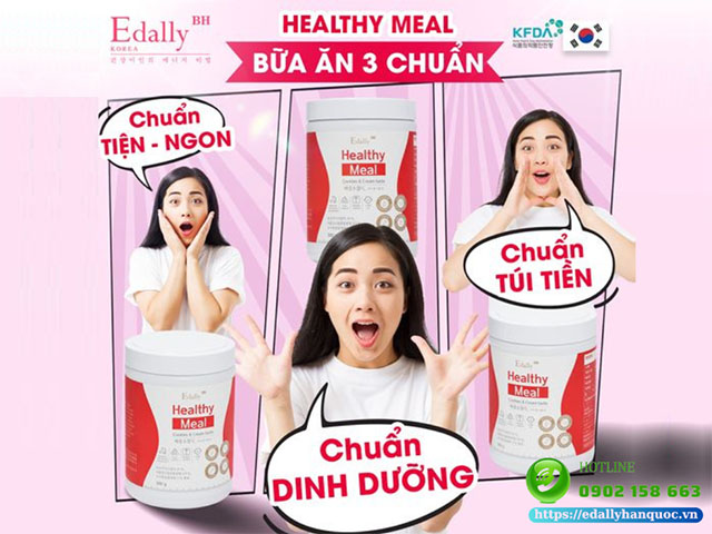 Bữa ăn lành mạnh Edally Healthy Meal - Chuẩn tiện ngon, chuẩn dinh dưỡng, chuẩn túi tiền