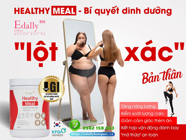 Edally Healthy Meal - Bữa ăn lành mạnh với cân bằng 4 nhòm dưỡng chất