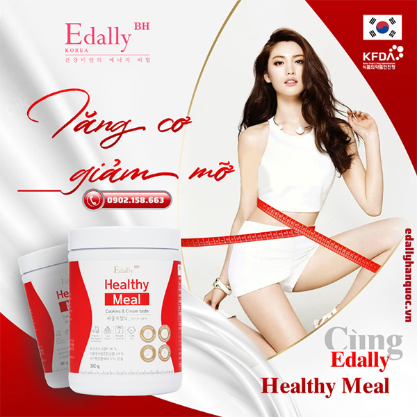 Chế độ ăn Eat Clean Healthy với Bữa ăn lành mạnh Edally Healthy Meal