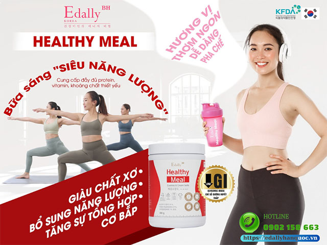 Edally Healthy Meal - Bữa ăn sáng siêu tốc với đày đủ dưỡng chất