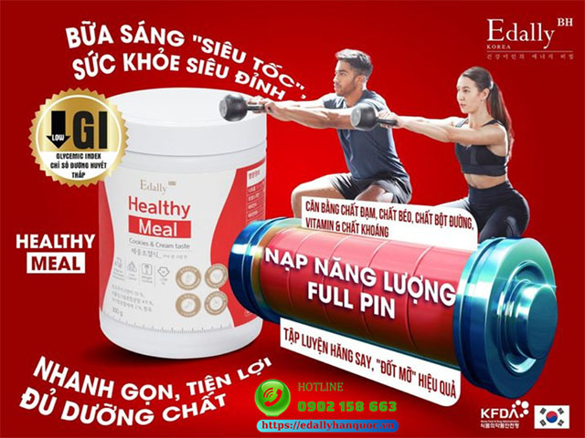 Edally Healthy Meal - Bữa ăn sáng siêu năng lượng