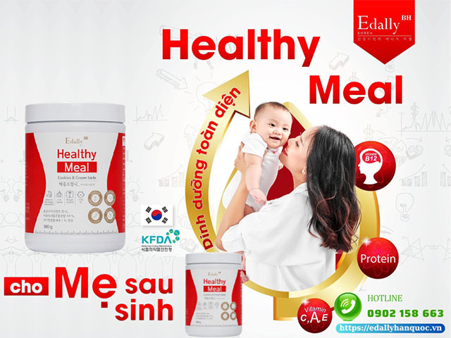 Edally Healthy Meal - Dinh dưỡng toàn diện cho phụ nữ sau sinh