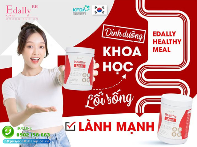 Bữa ăn lành mạnh Edally Healthy Meal - Giải pháp toàn diện để ngăn ngừa thiếu hụt vi chất dinh dưỡng