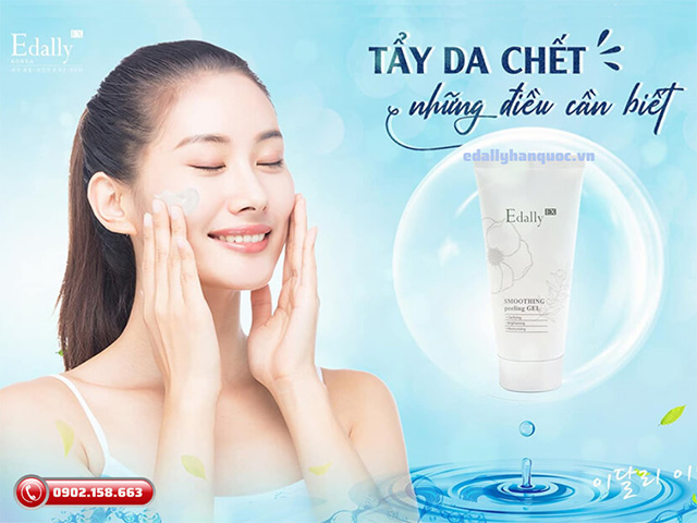 Skincare cho da mặt giảm dầu nhờn, lỗ chân lông to bằng việc tẩy tế bào chết cho da 2-3 lần/tuần