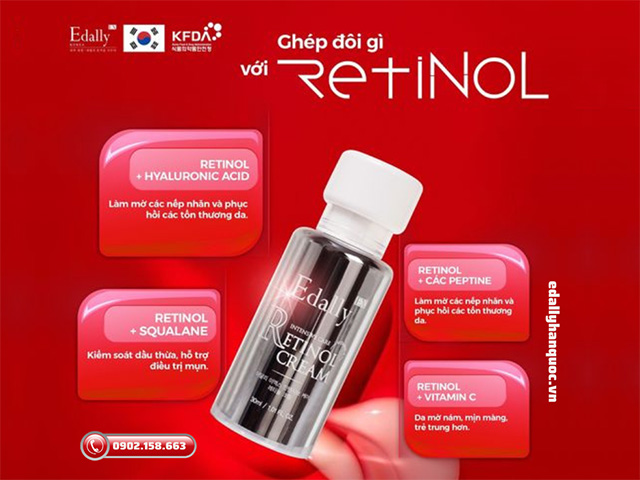Ghép đôi gì với Retinol để đạt hiệu quả chăm sóc da tối ưu nhất?