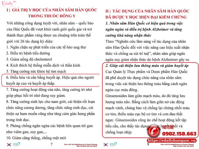 Giá trị của Nhân sâm Hàn Quốc trong việc cải thiện lưu thông máu và giảm huyết áp theo Đông y Giá trị của Nhân sâm Hàn Quốc trong việc cải thiện lưu thông máu và giảm huyết áp theo Đông y