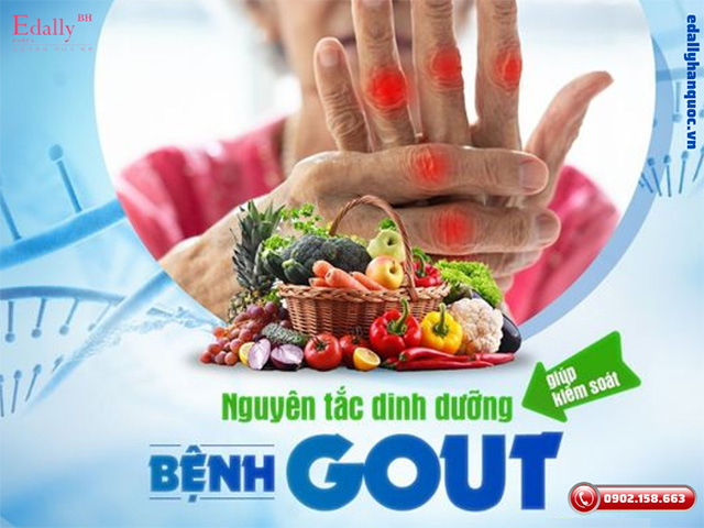 Chế độ dinh dưỡng cho người bệnh gout