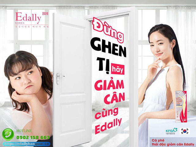 Cà phê giảm cân & thải độc Edally Super Slimming Garcinia Coffee - Giải pháp giảm béo an toàn, hiệu quả