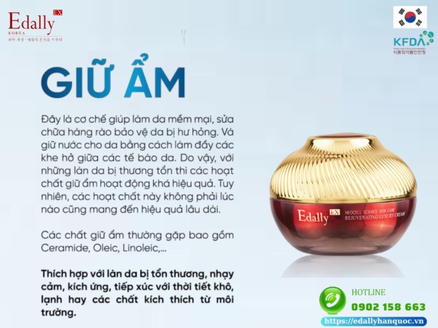 Giữ ẩm (Emollient) là gì?