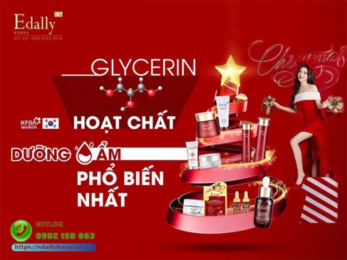 Glycerin - Hoạt Chất Dưỡng Ẩm Phổ Biến Nhất Trong Mỹ Phẩm