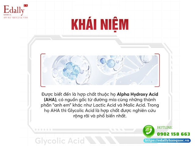 Khái niệm về Glycolic Acid