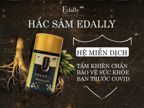 Hắc Sâm Edally BH Hàn Quốc - Chinh Phục Cả Những Khách Hàng Khó Tính Nhất