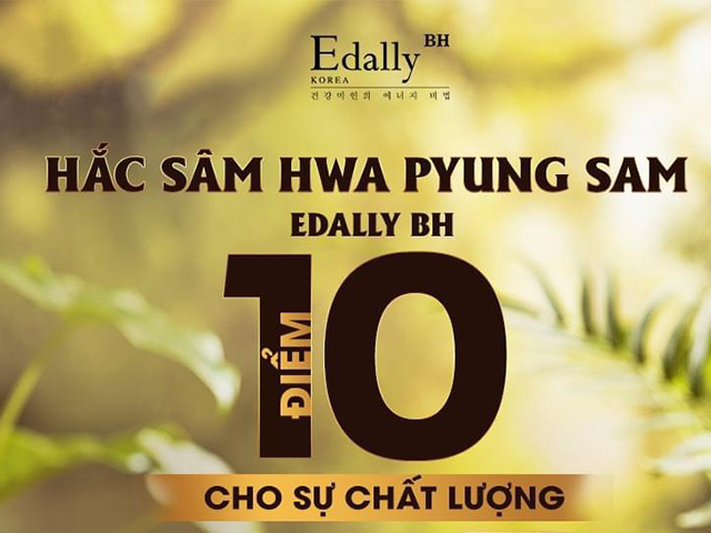 Cao Hắc Sâm Hwa Pyung Sam Edally Hàn Quốc - Điểm 10 cho chất lượng