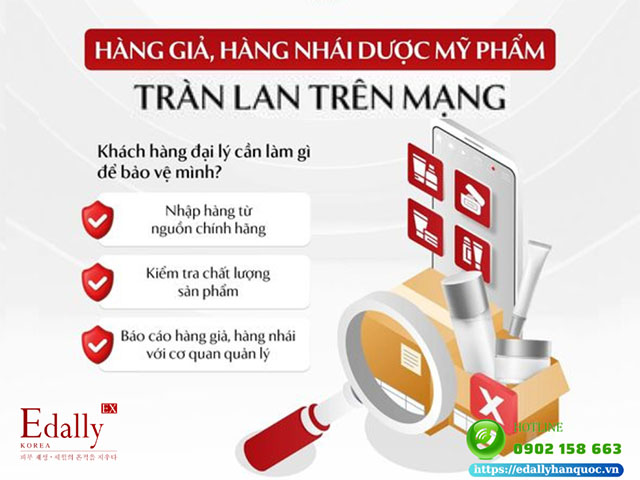 Vấn nạn hàng giả, hàng nhái dược mỹ phẩm tràn lan trên mạng dễ khiến người tiêu dùng và đại lý rơi vào ma trận