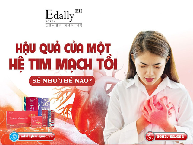 Hậu quả của một hệ tim mạch tồi sẽ như thế nào?