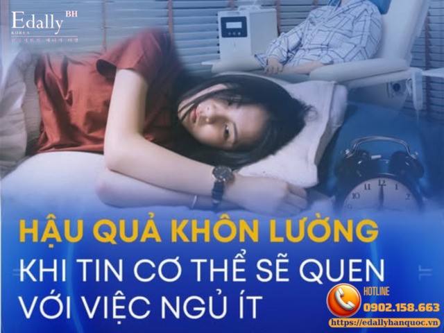 Hậu quả khôn lường khi tin rằng cơ thể sẽ quen dần với việc thiếu ngủ