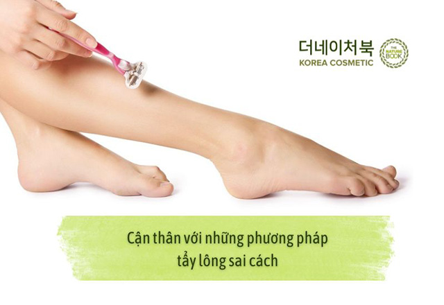 Hãy cẩn thận với những phương pháp tẩy lông sai cách