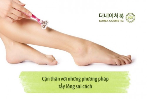 Hãy Cẩn Thận Với Những Phương Pháp Tẩy Lông Sai Cách