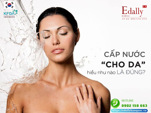 Cấp nước cho da hiểu như thế nào cho đúng?