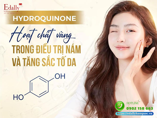 Hoạt chất trị nám da Hydroquinone